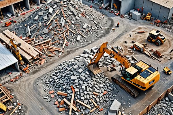 Construction debris removal